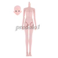 Head Flexible 1/4 Body Eyes Accs Female Little Doll &amp;Gray Chest Nude BJD for