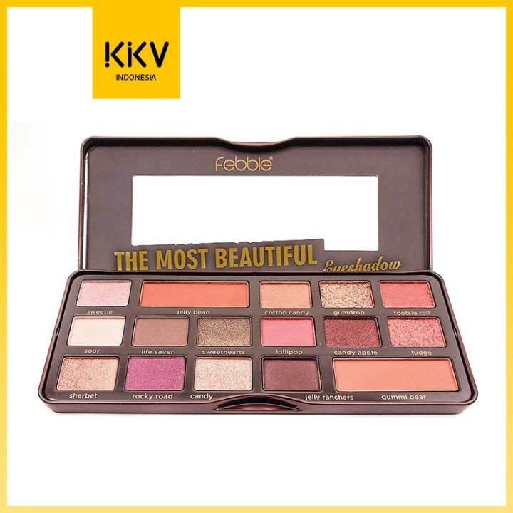 [BPOM]KKVFEBBLE·MOST BEAUTIFUL EYESHDOW PALETTE /dewey finish makeup