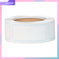 YESMILE 1x2นิ้ว ฉลากตู้แช่แข็ง กระดาษสำหรับตกแต่ง 300ชิ้นค่ะ ป้ายบอกวันที่ อาหารที่ดี บ้านในบ้าน