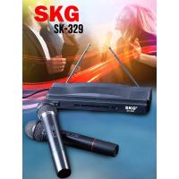 SKG ชุดไมโครโฟนไร้สาย พร้อมเครื่องรับสัญญาณ รุ่น SK-329 Wireless Microphone