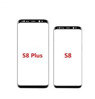 สำหรับ Samsung Galaxy S8 G950 ด้านหน้ากระจกสัมผัสแผงสำหรับ Samsung Galaxy S8 พลัส g955 ด้านหน้าด้านนอกกระจกเลนส์ปกหน้าจอสัมผัส Digitizer