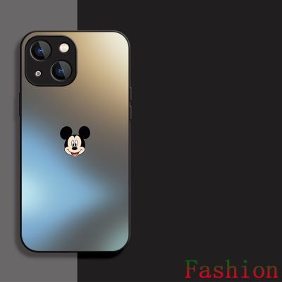 for Mickey Minnie เคสไอโฟน11 กระจก ใช้กับ เคสไอโฟน14promax เคส มีไอ13 caseiPhone12promax iphone 11 glass case The edge of the shell is silicone เคส FOR Apple 14PROMAX เคสiPhonexr xsmax เคสไอโฟน11Pro เคสไอโฟน11promax เคสi11 casexs 14Pro iPhone case