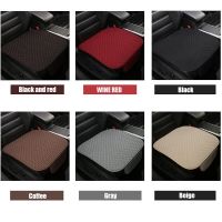 Car seat cover front/rear flax seat protect cushion automobile seat cushion protector pad car covers mat protect