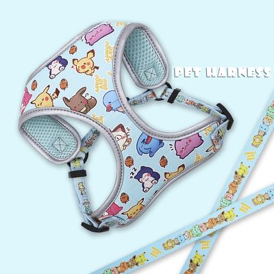 [HOT!] personalized Reflective Dog Cat Harness Vest Pet Adjustable Walking Leash Set for Puppy Small Medium Dogs Chihuahua Pet Supplies
