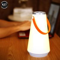 Portable Lantern Hanging Tent Lamp Touch Switch USB Rechargeable LED Night Light for Bedroom Living Room Camping light