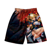 2023 newHOLOLIVE VTuber Shiranui Flare 3D Print Summer Holiday WomenMen Elastic Waist Streetwear Shorts Kawaii Beach Shorts pants