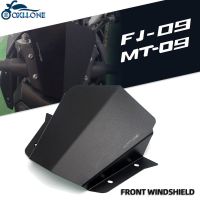 Motorcycle Accessories CNC Aluminum Front Windshield FOR YAMAHA MT09 MT 09 FZ09 FZ 09 2013 2014 2015 2016