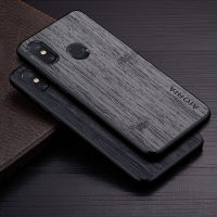 Funda De Cuero Con Patrón De Madera De Bambú สำหรับ Xiaomi, Carcasa De Lujo Para Mi 8 Y Mi 8 Y Mi 8 Lite