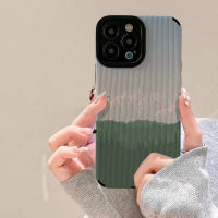 เคสโทรศัพท์สำหรับ iPhone 14/13/12/11 Pro Max 12 13 Mini 6 6S 7 8 Plus X XR XS Max เคสโทรศัพท์แบบนิ่มกันกระแทกแฟชั่นที่สร้างสรรค์ผิวเกล็ดหิมะภูเขาหนังโทรศัพท์พร้อมคลุมทั้งหมดฝาครอบป้องกันกล้องเลนส์