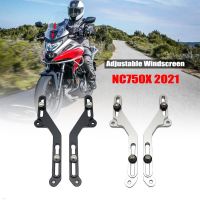 2022 NC750X Windscreen Adjusters Airflow Adjustable Windscreen Wind For HONDA NC750X NC 750X NC750 X 2021 Motorcycle Accessories