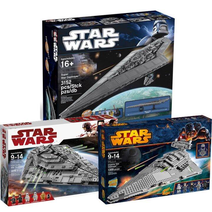 [LEGO] Lego Star Wars 75055 imperial star destroyer assembled 10221