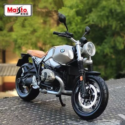 Maisto โมเดล1:12 BMW R เก้า T,รถจักรยานยนต์แข่งโลหะผสมการจำลองโลหะข้ามประเทศรถจักรยานยนต์ของเล่นของขวัญ