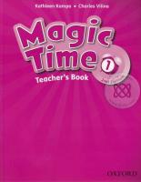 Bundanjai (หนังสือ) Magic Time 2nd ED 1 Teacher s Book (P)