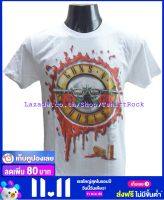 เสื้อวง GUNS N ROSES กันส์แอนด์โรสเซส ไซส์ยุโรป เสื้อยืดวงดนตรีร็อค เสื้อร็อค  GUN8142 ส่งจาก กทม.