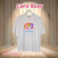 เสื้อยืด เสื้อโอเวอร์ไซด์ oversizeใส่ได้ทั้งชาย/หญิง ลายน้อง แคร์แบร์ Care Bear รอบอก 42 นิ้ว ยาว 25 นิ้ว ลายสุดน่ารัก #มีเก็บปลายทาง