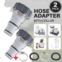 1PC Replacement Hose Adapter A WCollar For Threaded Connection Pumps For Plunger Valve Pool Drain Swimming Pool Intex Fit ARU