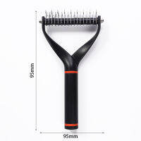 Pet Hair Removal Comb Puppy Hair Loss Grooming Trimmer Fur Comb Brush Slicker Tool Double Sided Pet Supplies