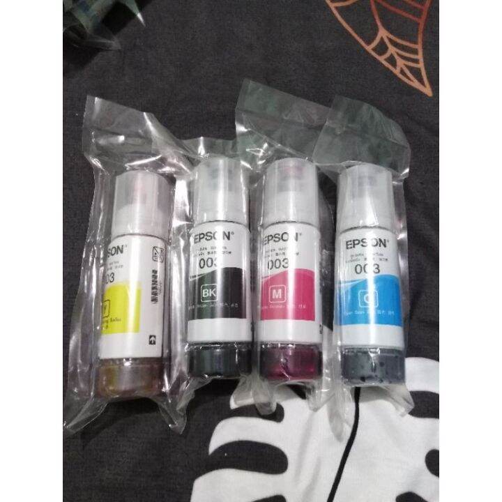 jxdvw991rdbi1 Original Ink Epson L3310 1 Set (CMYK) | Lazada PH