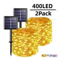 ✴☸ 7m/22m/32m/42m LED Solar Light Outdoor Garden Fairy String Light Led Twinkle Waterproof Lamp for Christmas Patio Tree Party