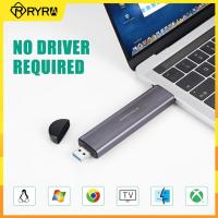 RYRA M2 SSD Case NVME Enclosure M.2ไปยัง USB Type C 3.1 SSD Adapter NGFF SATA Dual Protocol Type-C Hard Disk Enclosure 10Gbps