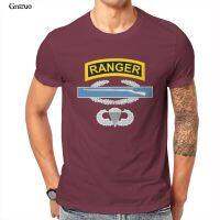 Ranger Cib Airborne Unisex Oversize T-Shirt Games Streetwear Vintage 2021 Mens Clothes 105175 【Size S-4XL-5XL-6XL】