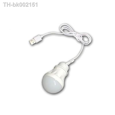 ▦❃☾ Low Power Consumption Usb Lamp Bulb Household Accessories 50g Led Reading Book Light Small Outdoor Camping Tent Lighting White