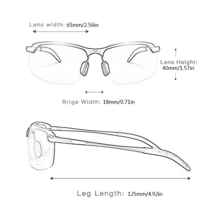 สินค้าขายดี3043แว่นกันแดดคลาสสิกขับรถ-photochromic-ผู้ชายแว่นตาโพลาไรซ์