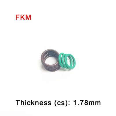 Cincin Segel FKM Ketebalan/CS 1.78Mm Strip Karet O-ring Pengganti Mesin Cuci Minyak Tahan Terhadap Minyak AS-568 (AS-001-050)