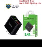 Cốc sạc nhanh HOCO C15 củ sạc nhanh HOCO C15 cu sac dien thoai coc sac