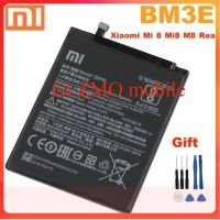 แบตเตอรี่แท้ Xiaomi Mi 8 Mi8 M8 BM3E BM3E 3400MAh+ เครื่องมือชุดแกะ..