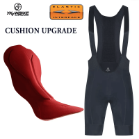 YKYWBIKE 2021 Cycling Bib Shorts Summer 8 hour ride Pad Bike Tights MTB Ropa Ciclismo Moisture Wicking Bicycle Pants