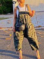 【CW】 Camouflage Overalls Woman