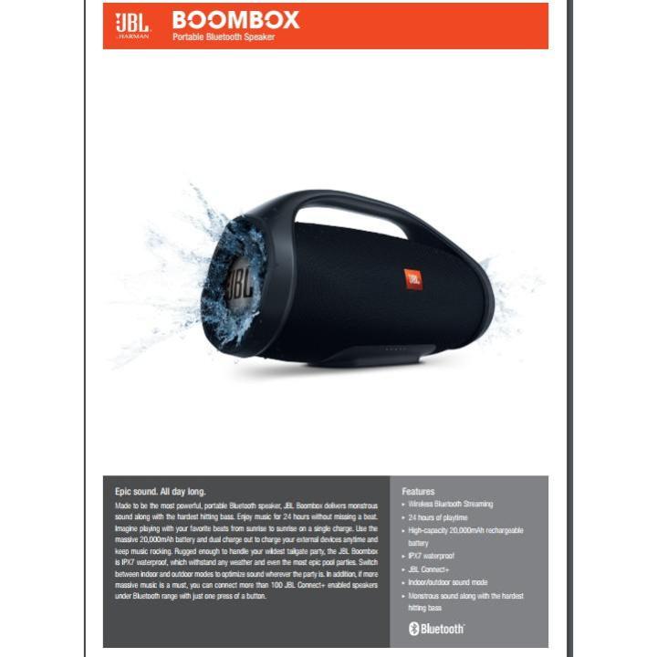 สินค้าขายดี-๋jbl-boombox-ลำโพงสุดฮิตจาก-jbl-รับประกันศูนย์-1-ปี-แถมฟรี-กระเป๋ากันกระแทก-case-jbl-boombox-1590-บาท-ที่ชาร์จ-แท็บเล็ต-ไร้สาย-เสียง-หูฟัง-เคส-ลำโพง-wireless-bluetooth-โทรศัพท์-usb-ปลั๊ก-เ