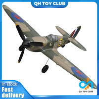 QING RC เครื่องบิน BF109 2.4GHz 4CH 400Mm ช่วงปีกคงที่6-เพลาระบบไจโรหนึ่งปุ่มสำหรับเด็ก761-11RTF มือใหม่