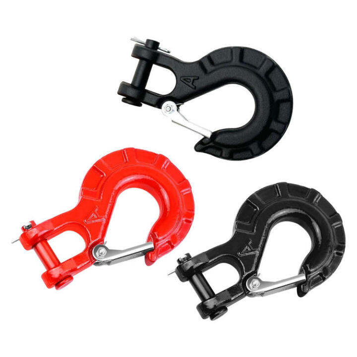 Safety Latch Winch Hook Winch Hooking Tool Load Capacity Car Winch Hook ...