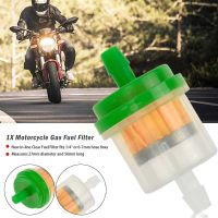 【cw】Motorcycle accessories New Universal Motorcycle Oil Filter Gas Gasoline Filter Clear Dirt Fuel Filter Scooter ATV Motorcycle In Line Fuel Filter B G6E4