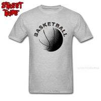 Basketballer Shirts Men Grey T Shirt Ball Player Fashion T-Shirt Custom 100% Cotton Tshirt Team Wholesale Adult Clothes O Neck