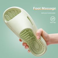 Foot Massage Slippers New EVA Thick Bottom Men Women Comfortable Slides Home Bathroom Couples Beach Sandals Summer Casual Shoes House Slippers