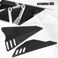 Motorcycle Accessories For Ducati Scrambler 800 Cafe Racer Side Panel Mid Frame Cover Plate Protector Decorative covers Guard