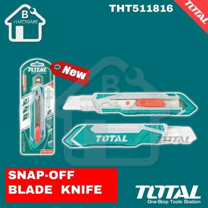 TOTAL SNAP-OFF BLADE KNIFE (THT511816) | Lazada