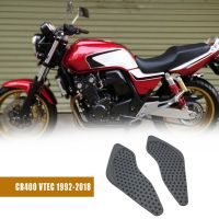 【cw】Motorcycle accessories Motorcycle Protector Tank Traction Pad Side Gas Knee Grip Protector for Honda CB400 VTEC 1992 2018