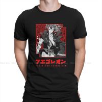 Fuegoleon Vermillion T-Shirt For Men Black Clover Asta Cartoon Pure Cotton Tee Shirt Round Collar Short Sleeve T Shirts Tops