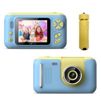 ZZOOI Educational Toys Cute Children Kids Camera Mini 2.4 Inch Ips Hd Screen Photography Tools Video Recorder Camera Child Camera Sports &amp; Action Camera