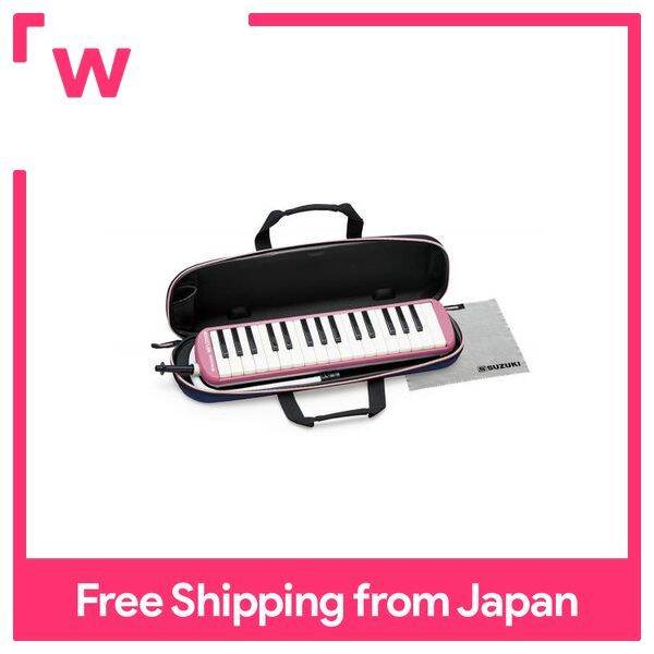 Suzuki Keyboard Harmonica Melodeon Alto 32 keys Pink FA32P Lightweight