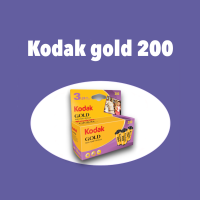 ฟิล์มสี Kodak gold 200 แบบ 24 ภาพ