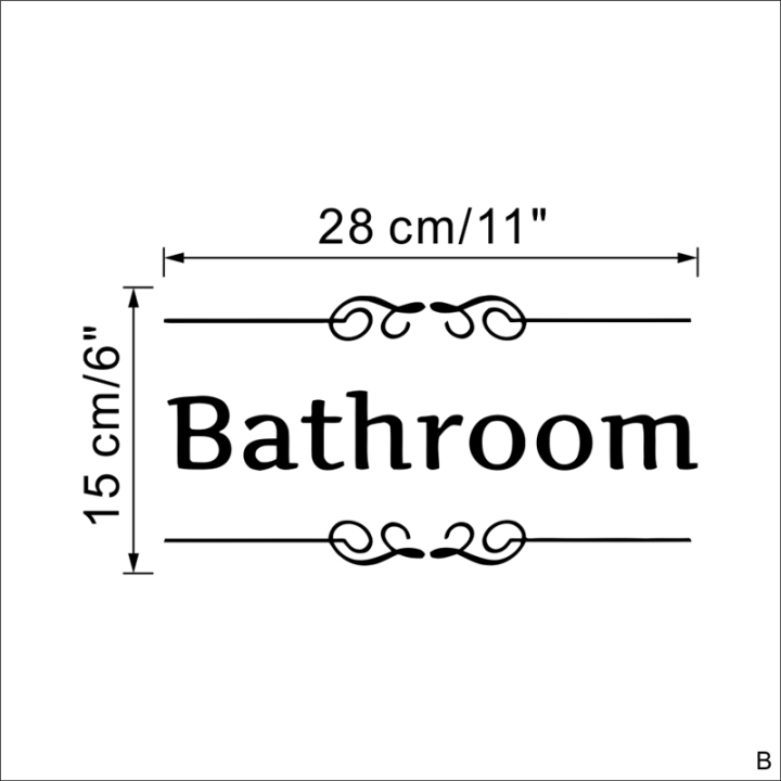sale-nancarenko1977-ห้องน้ำกฎประตูป้ายไวนิลคำคมตัวอักษรสติ๊กเกอร์ติดผนังห้องน้ำห้องน้ำห้องส้วมตกแต่งบ้านรูปลอกศิลปะ