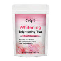 CatFit Natural Whitening Brightening Tea ปรับปรุงโทนสีผิวหมองคล้ำ Antioxidant Beauty Detox ส่งเสริมการเผาผลาญ