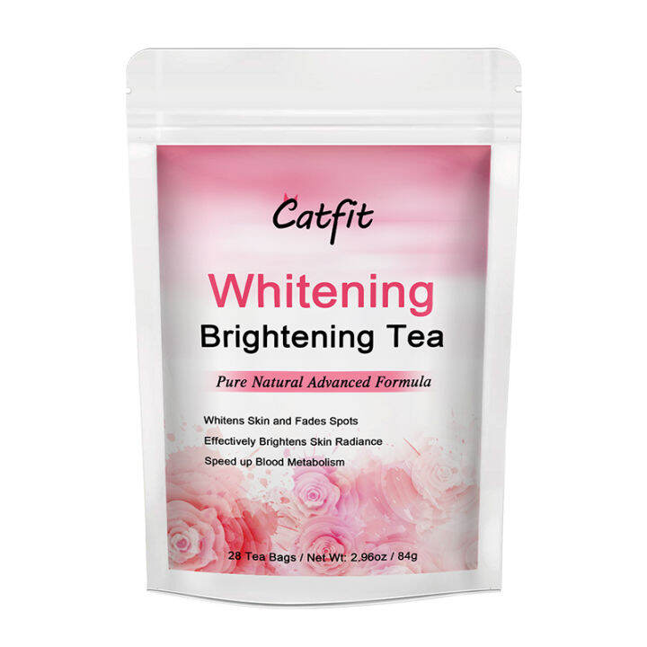 catfit-natural-whitening-brightening-tea-ปรับปรุงโทนสีผิวหมองคล้ำ-antioxidant-beauty-detox-ส่งเสริมการเผาผลาญ