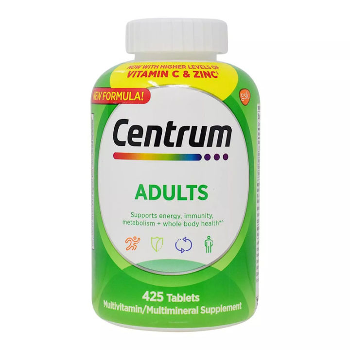 Centrum Adults Multivitamin, 425 Tablets Complete Multivitamins For ...