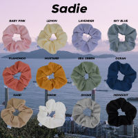 Sugar Monster | Sadie Scrunchies ยางมัดผม ยางรัดผมน่ารัก ผ้าลูกฟูก รุ่น Sadie